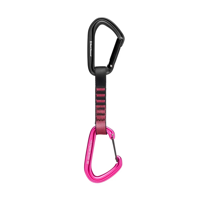 Du00e9gaine alpinisme Black Diamond Hotforge Hybrid Quickdraw [Taille 12 cm]