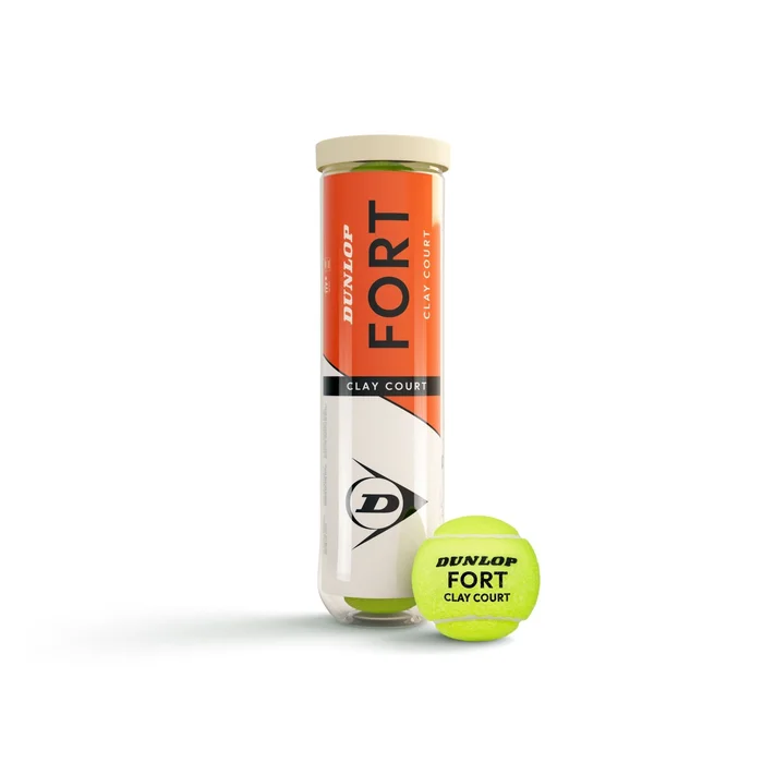 Dunlop Fort Clay Court – Pack of 4 Balls