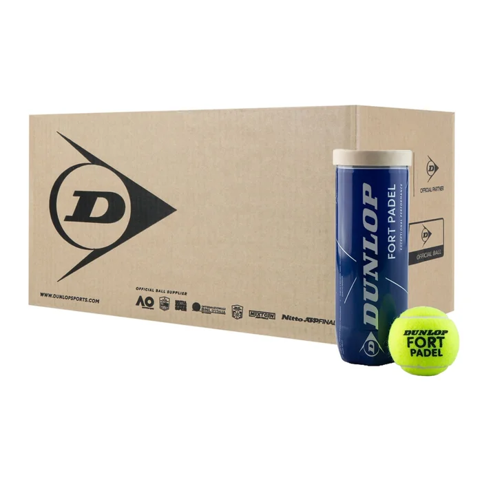 Dunlop Fort Padel – Box of 24 Cans