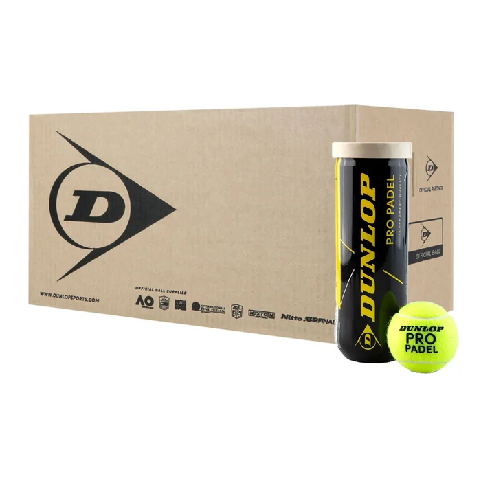Dunlop Pro Padel – Box of 24 Cans