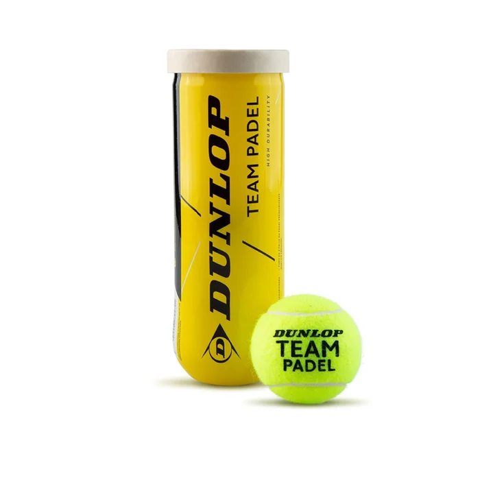 Dunlop Team Padel – Can of 3 Balls