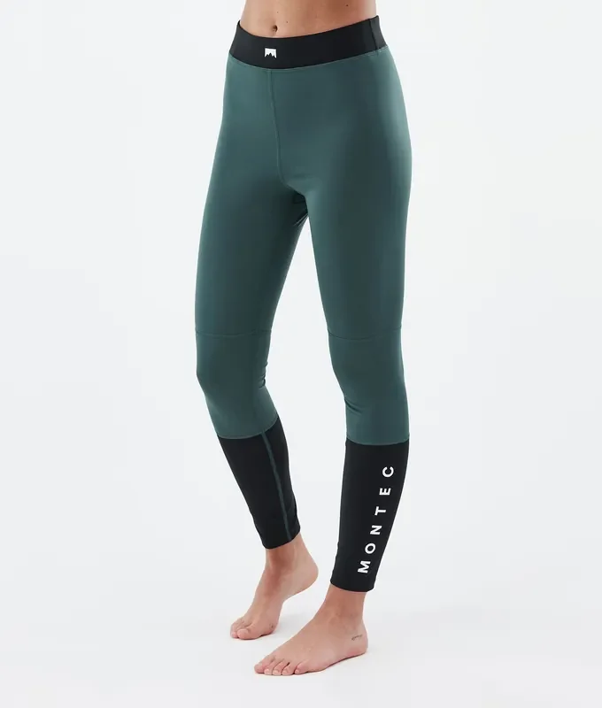 Édition Limitée Montec Alpha W Pantalon thermique Femme Dark Atlantic/Black