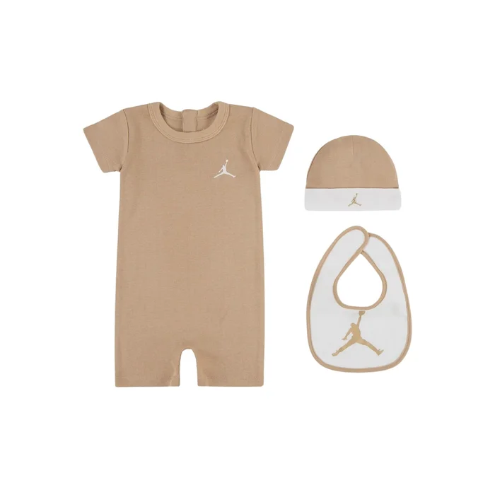 Ensemble de 3 pièces bébé Jordan Jumpman Romper [Taille 0/6 mois]