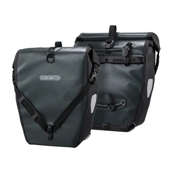 Exclusif Paire de sacoche Ortlieb BACK-ROLLER Asphalt/Black