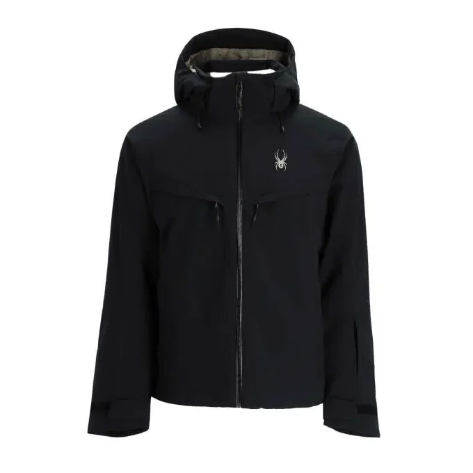 Exclusif Veste de ski Homme Spyder Copper – Black