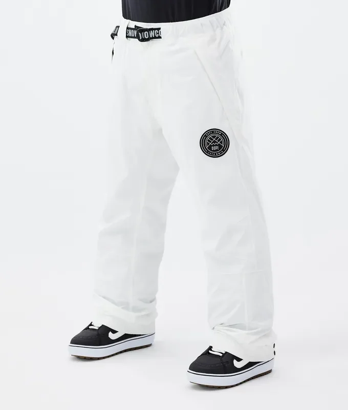 Expédié Aujourd’hui Dope Blizzard Pantalon de Snowboard Homme Old White