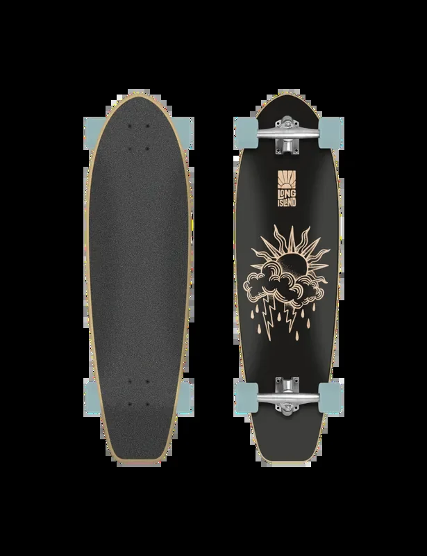 Fait Main Longboard Skate Long Island Lead Cruiser