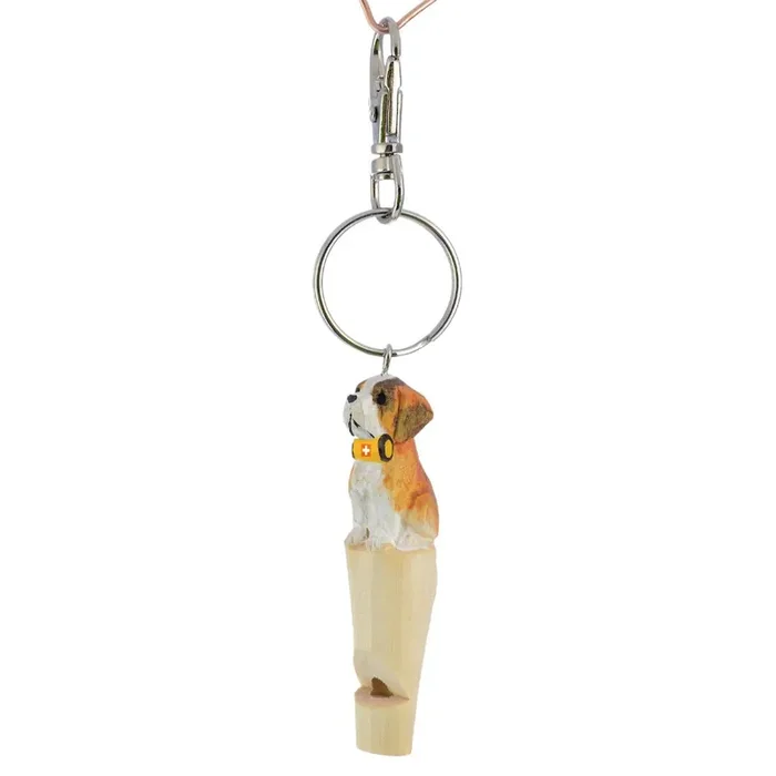 Fait Main Porte clef Sifflet Saint Bernard Dani Créations