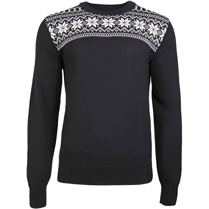 Fait Main Sweat Dale of Norway GARMISCH MASC SWEATER Noir