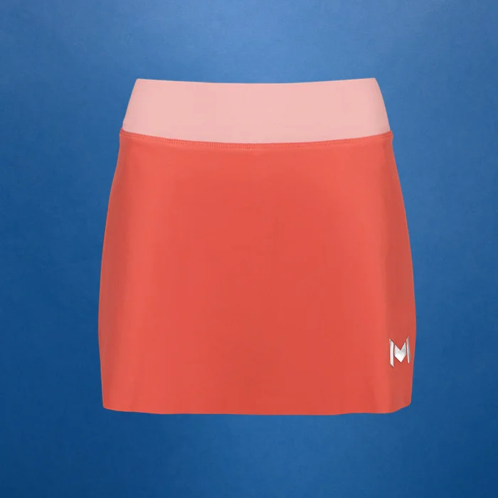 Falda Mouratoglou con short incorporado Melbourne Rosa