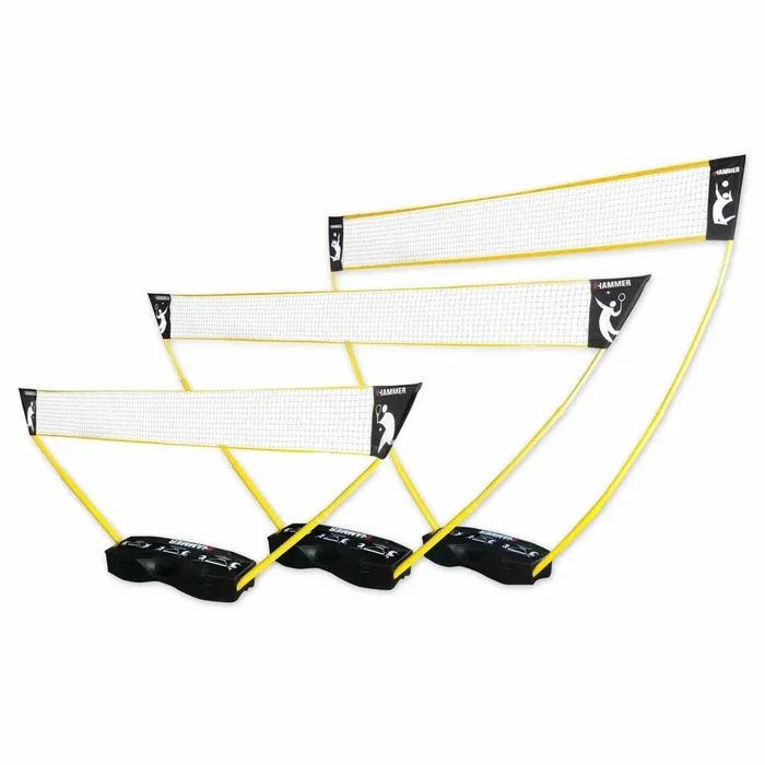 Filet volleyball 3 en 1 Mikasa Hammer [Taille 3,2×1,2×2,23 m]