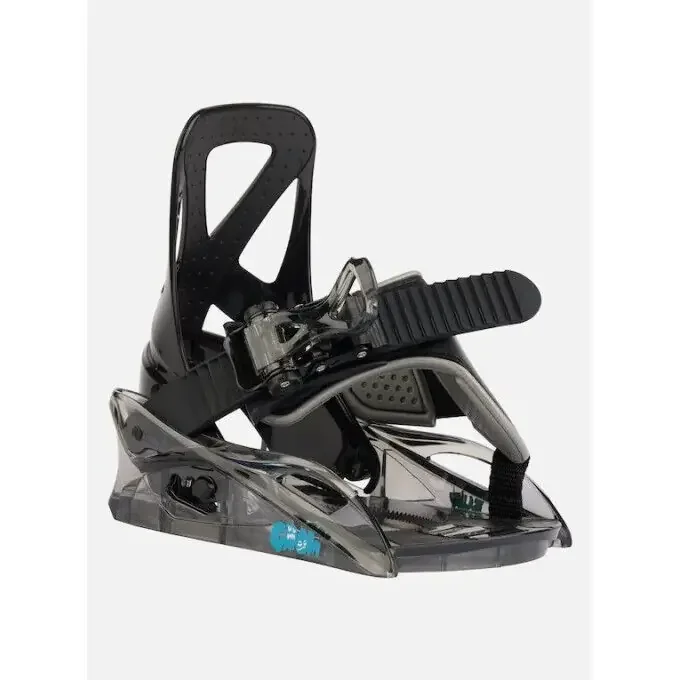 Fixation de snowboard Burton MINI GROM Black Dernier Modèle