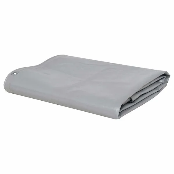Fornorth Lona de Recambio para Carpa de Garaje 2,7×5,1m, Gris claro