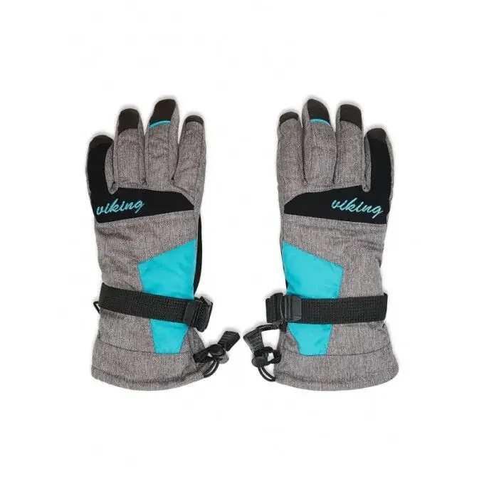 Gants de ski Viking RONDA SKI LADY Grey/Blue Offre Exclusive