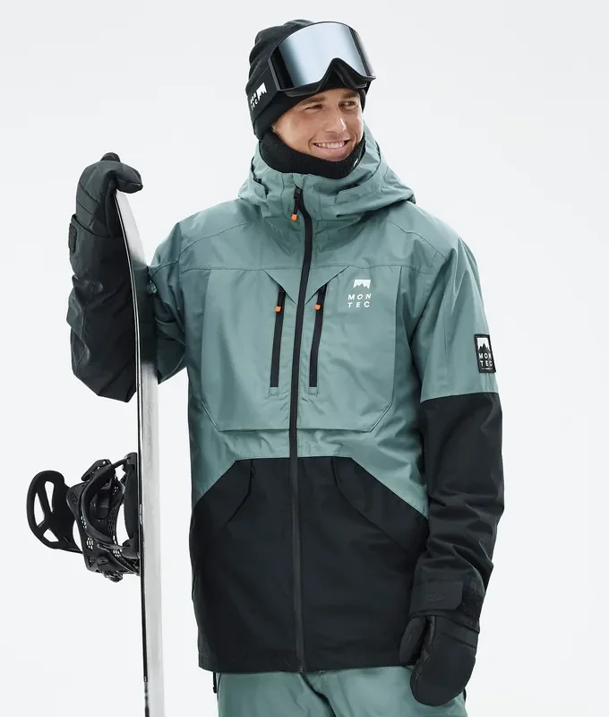 Garantie Incluse Montec Arch Veste Snowboard Homme Atlantic/Black