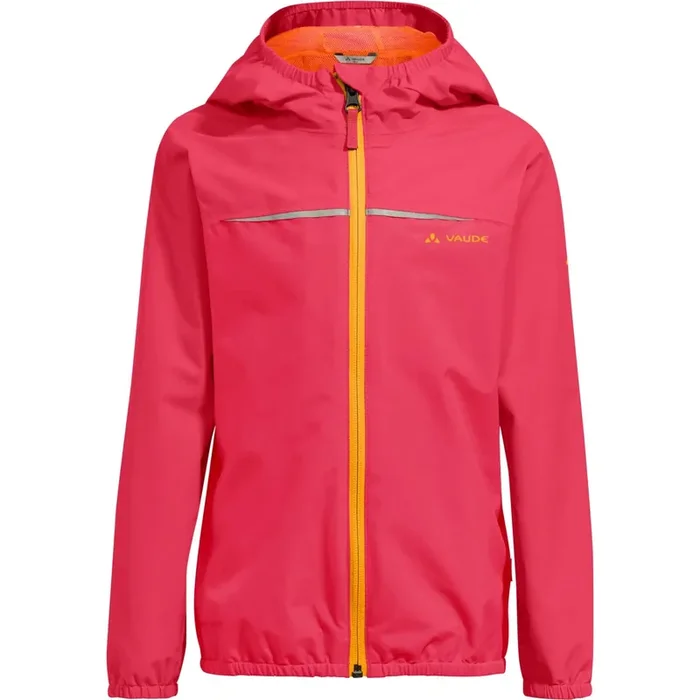 Garantie Incluse Vaude Kids Turaco Jacket II, veste de pluie, rose