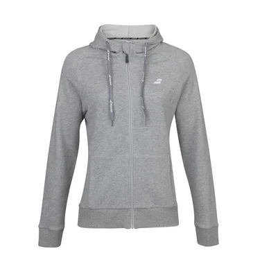 Gilet Babolat Women Exercise Hood Jacket High Rise Heather
