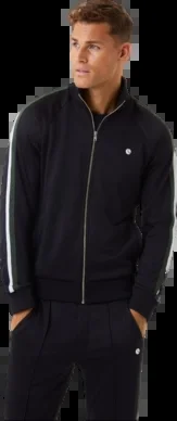 Gilet Björn Borg Homme Ace Track Jacket Black Beauty