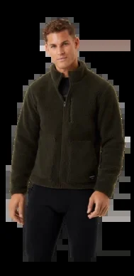 Gilet Björn Borg Homme Centre Pile Fleece Jacket Forest Night