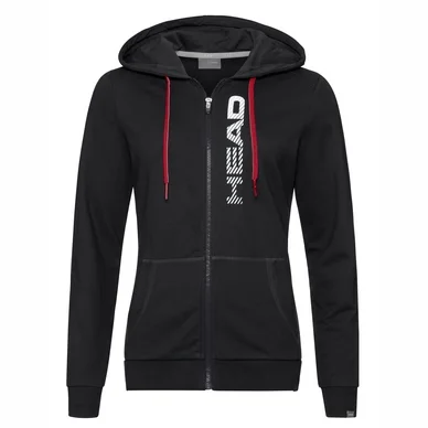 Gilet de Tennis HEAD Women Club Greta Black White