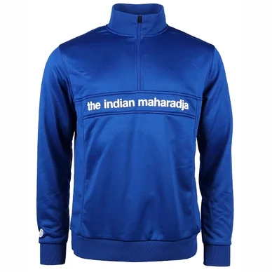 Gilet de Tennis The Indian Maharadja Kids Poly Terry Half Zip IM Cobalt