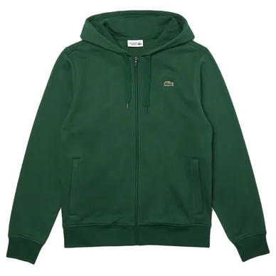 Gilet Lacoste Men SH1551 Hooded Sweatshirt Vert