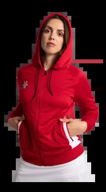Gilet Osaka Femme Training Zip Hoodie Red