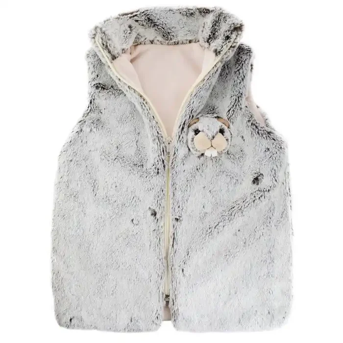 Gilet Peluche Marmotte Petit Prix