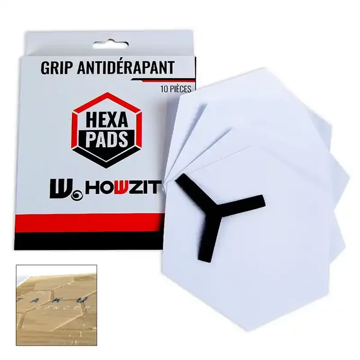 Grip antiderapant autocollant hexapads 20 pièces – howzit Expédié Aujourd’hui