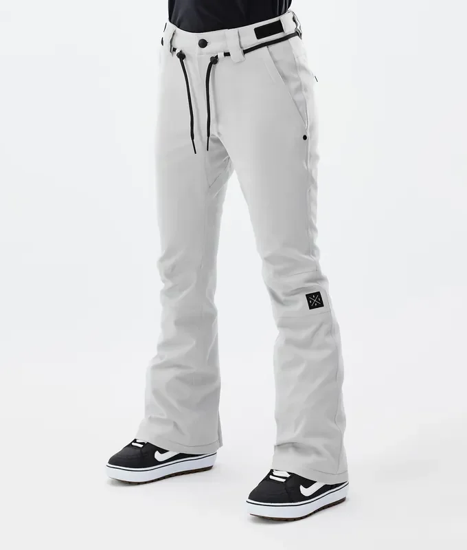 Gros Lot Dope Tigress W Pantalon de Snowboard Femme Light Grey
