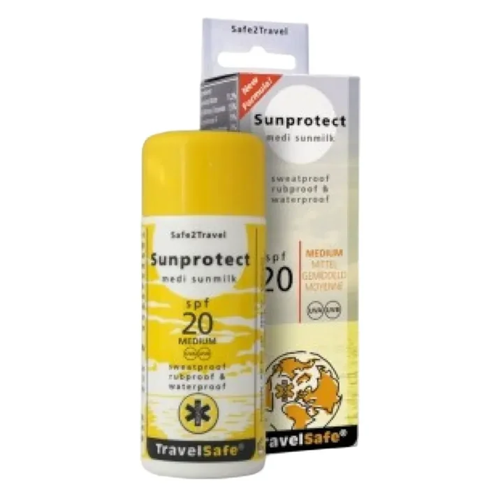 Gros Lot TravelSafe Crème Solaire, SPF 20, 75 ml