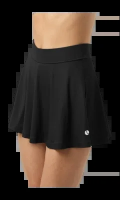Jupe Björn Borg Femmes Ace Jersey Skirt Black Beauty 25