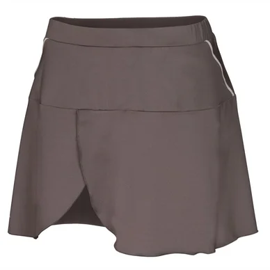 Jupe de Tennis Femme Babolat Wrap Core Gris Foncé