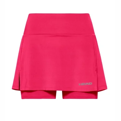 Jupe de Tennis HEAD Girls Club Basic Magenta