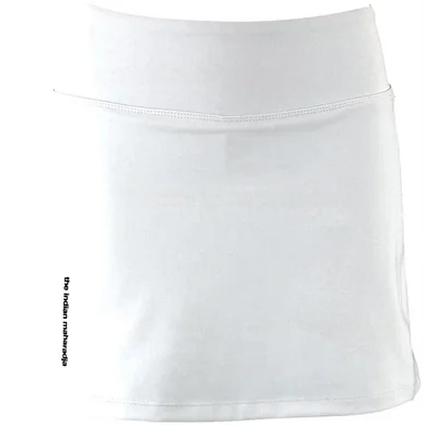 Jupe de Tennis The Indian Maharadja Women Kadiri White