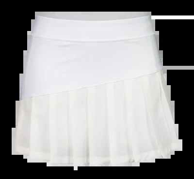 Jupe The Indian Maharadja Femme Pleated Skirt Bright White