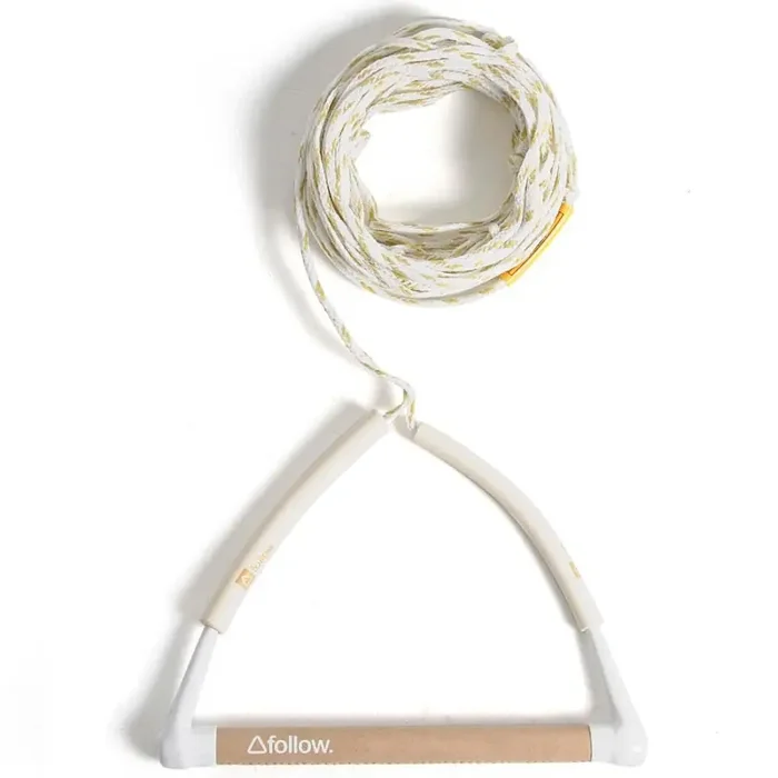 Jusqu’à Épuisement Des Stocks Palonnier + Corde Follow Basic 3 Sect Package Wakeboard Tan White