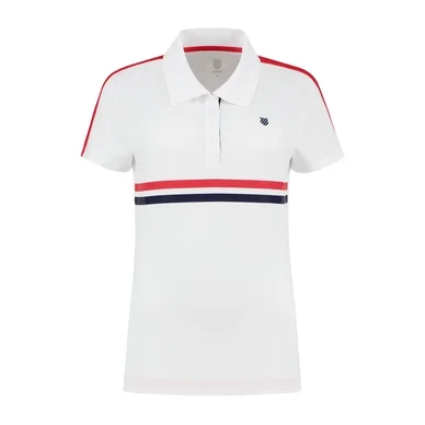 K Swiss Femmes Heritage Sport Polo White