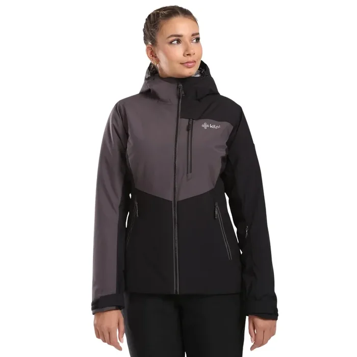 Kilpi Flip, manteau de ski, femmes, noir Top Vente