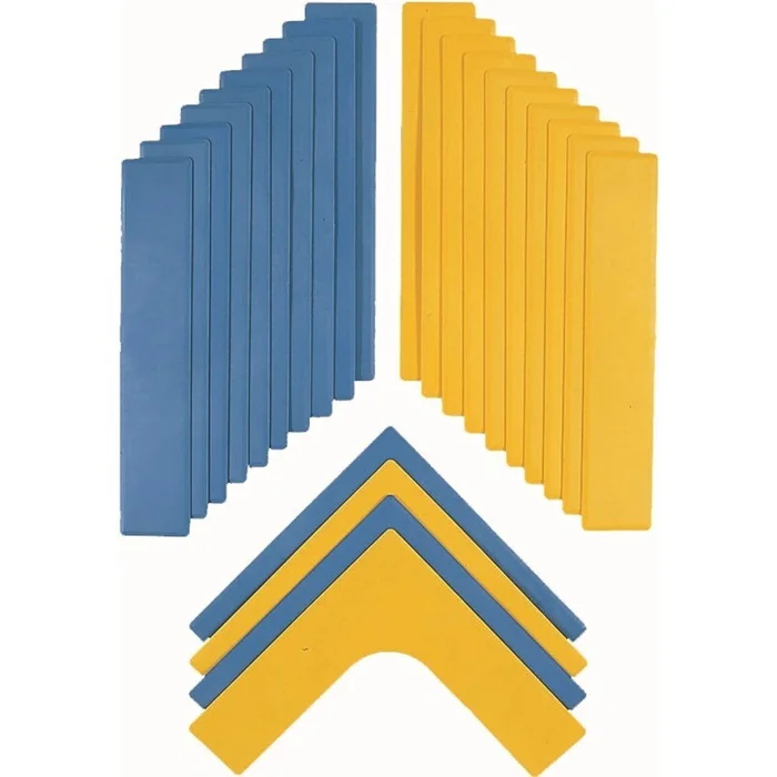Kit de bandes de délimitation lestées Spordas [Taille 36×7 cm]