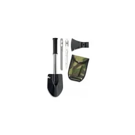 Kit de Supervivencia: Pala + Hacha + Sierra + Cuchillo