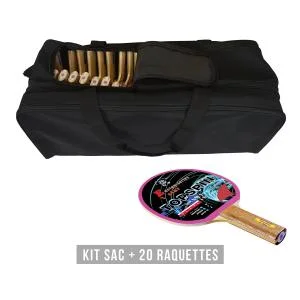 Kit raquette (sac + 20 raquettes) Topspin