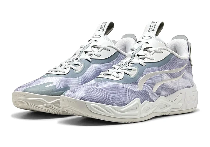 LaMelo Ball MB.04 Low Team Bank « Feather Gray »