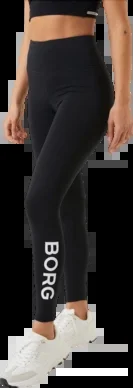 Legging Björn Borg Femme Borg Logo Tights Black Beauty