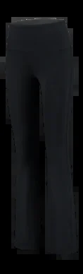 Legging Deblon Femme Celine Cropped Flared Leggings Black
