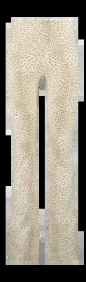 Legging Deblon Femme Celine Flared Cheetah Latte
