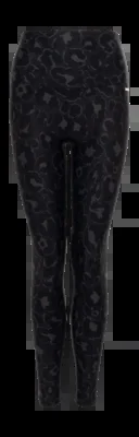 Legging Deblon Femme Classic High Waistband Leopard Stone Grey