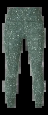 Legging Sweaty Betty Femme Super Doux 7/8 Yoga Green Multi Speckle