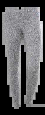 Legging The Indian Maharadja Femme Long Knit Grey Melange