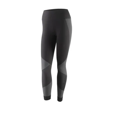 Legging Wilson Femme Training Seamless Tight Black Dark Grey